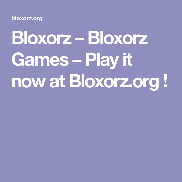 bloxorz free play